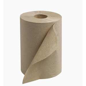 Günstigster Preis, hochsaugfähiges Kraftpapier-Handtuch, 1-lagige Handtuchrolle, braune Papierhandtuchrolle, Maxi-Rollenpapier